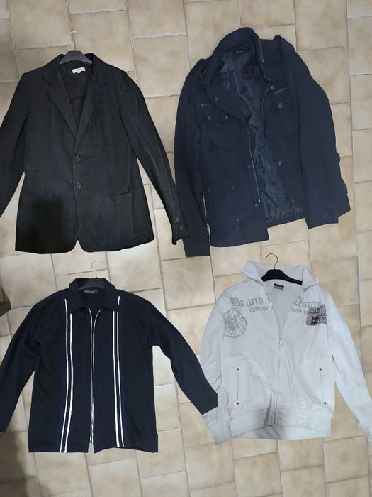 Lote roupa Masculina, casacos;sobretudo;blazers;fato;calças! Lote=20€