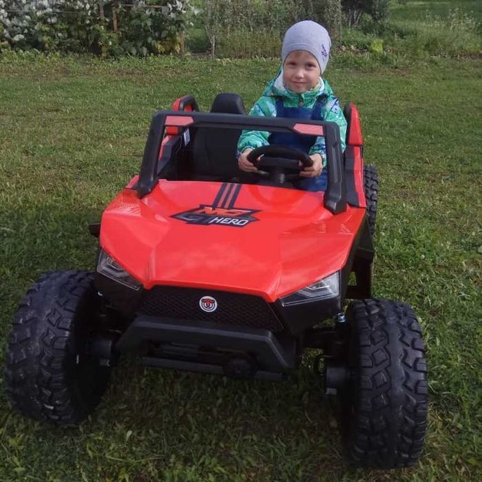 CLASH CHALLENGER STRONG do 16km/h auto dla dzieci 24v 4x4 jeep