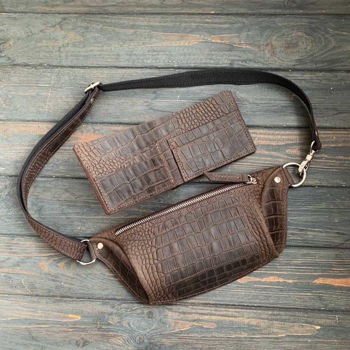 Поясная Сумка, Кожелек Мужской, Сумка Мужская, Кошелек КОЖАНЫЙ