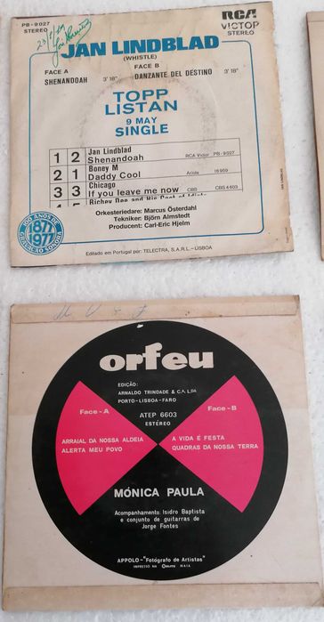 Vinis singles, lote nº 18 de 6 discos, por 7€