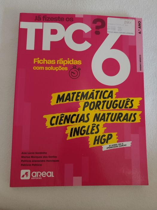 Pack livros exercícios 6° ano