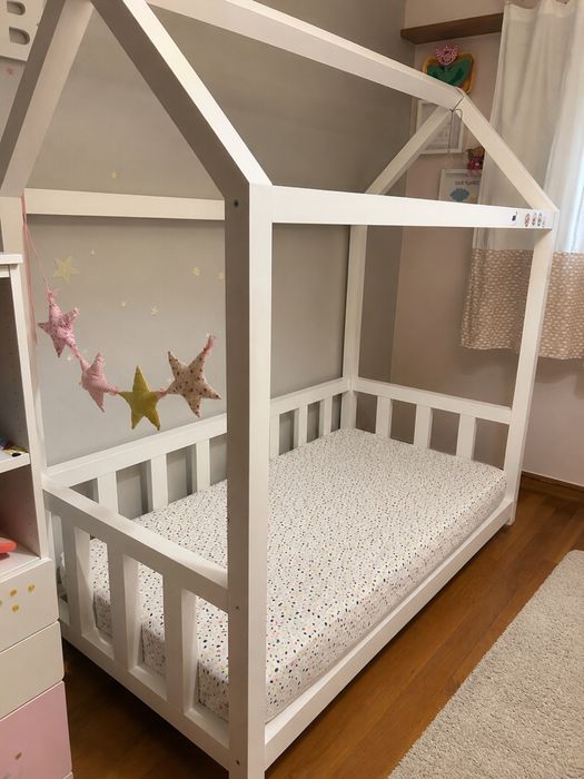 Cama Casinha Branca