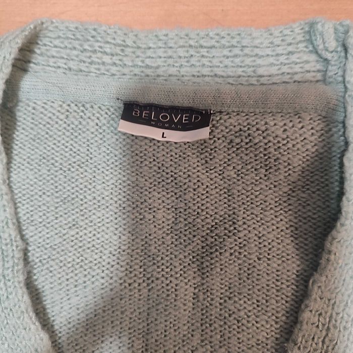 Sweter damski L zielony