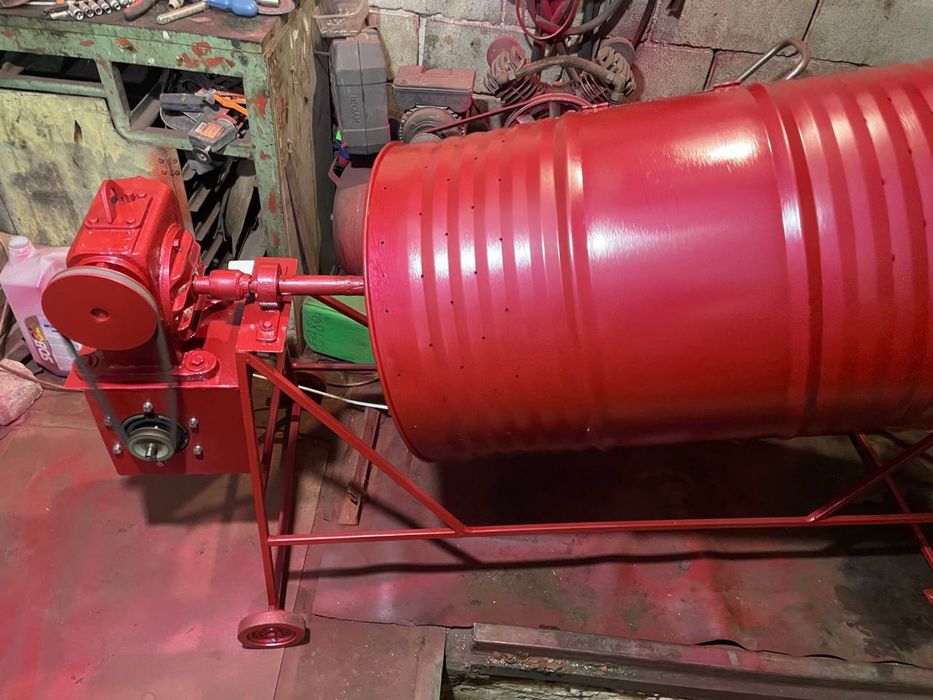 Галтовочний аппарат, галтовочний барабан