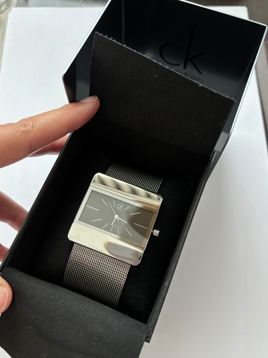 Relógio Calvin Klein (CK) Swiss Made – Aço Inoxidável – Muito bom Estado