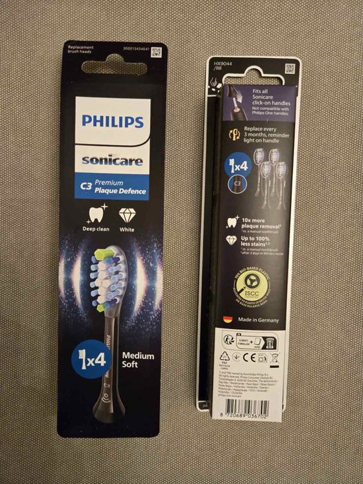 Насадка для електричної зубної щітки Philips Sonicare C3 Premium Plaqu