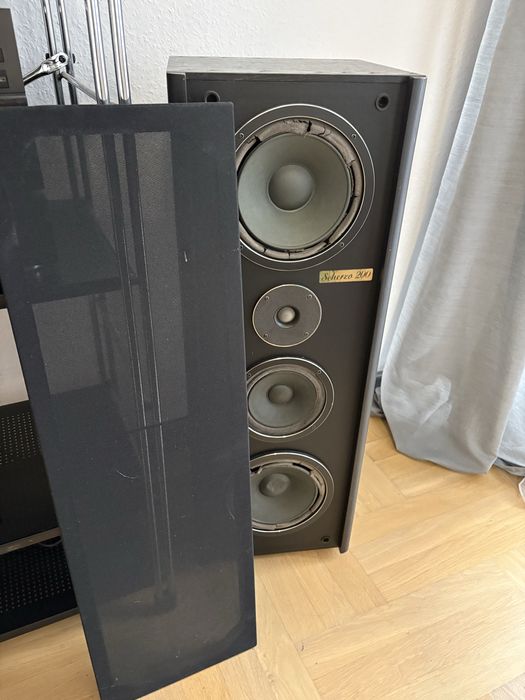 Wieża Technics – wzm. SU-500, tuner ST-G470, CD SL-P277A, EQU SH-8046