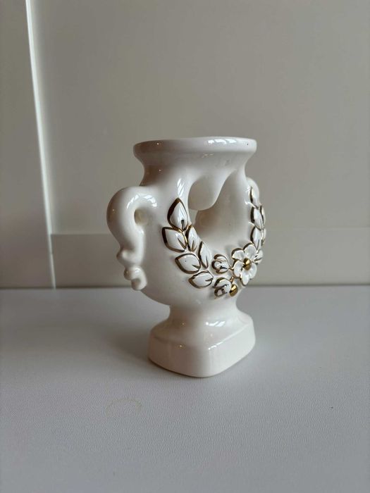 Szwecki świecznik ceramiczny