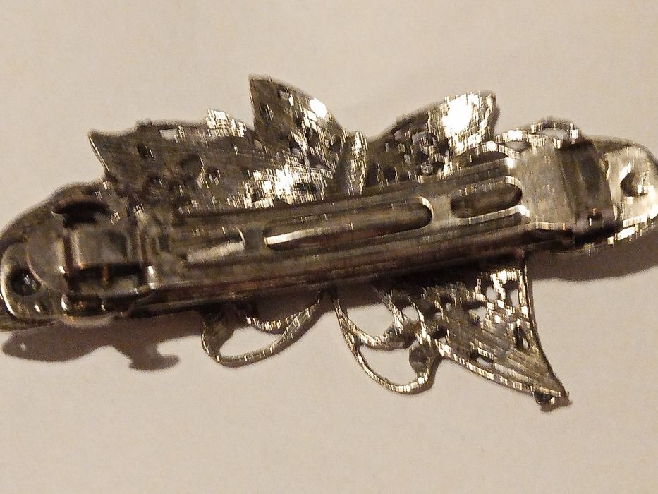 Spinka do włosów vintage motylek