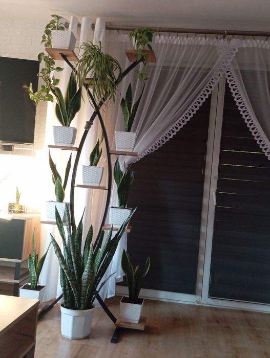 Kwietnik duży metalowy