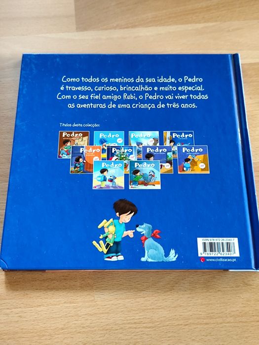 Livro infantil "Pedro e os bombons"