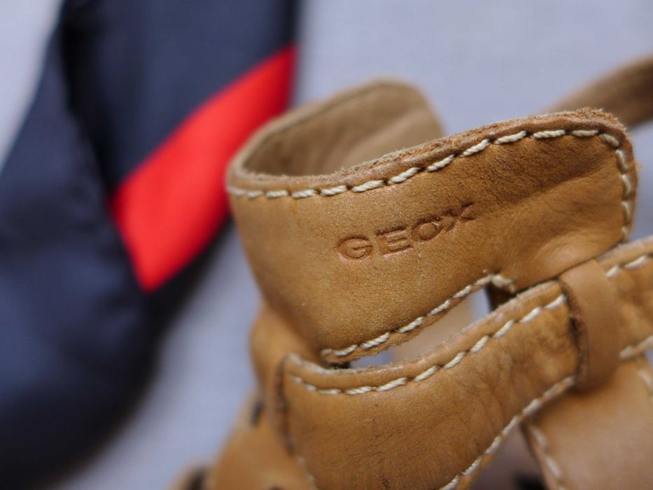 GEOX RESPIRA modne skórzane sandały gladiatorki 39 39,5 vagabond 7mil