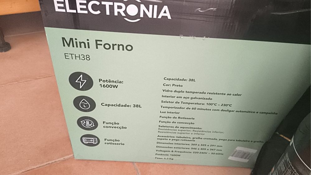 Forno elétrico novo