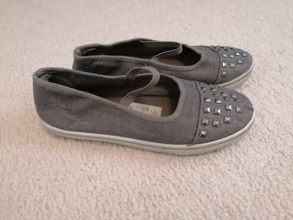 Trampki slip on z gumką