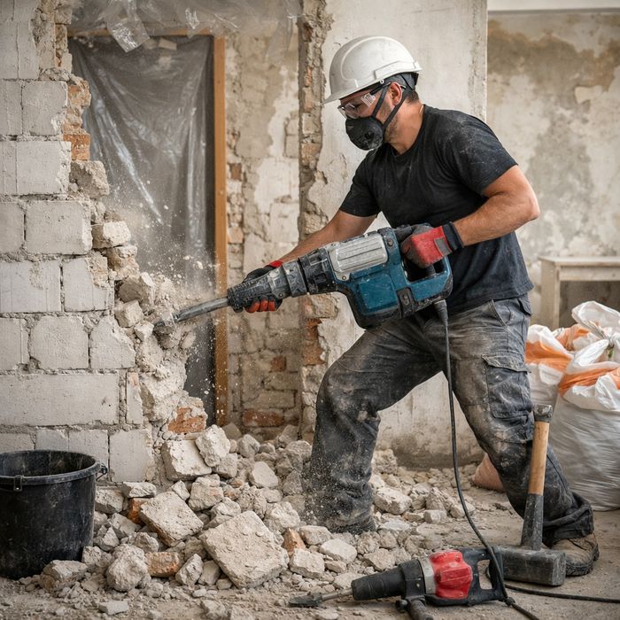 Wyburzenia i demontaż | wywóz gruzu | szybkie terminy | warszawa