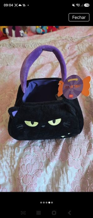 Cesta gato legami halloween