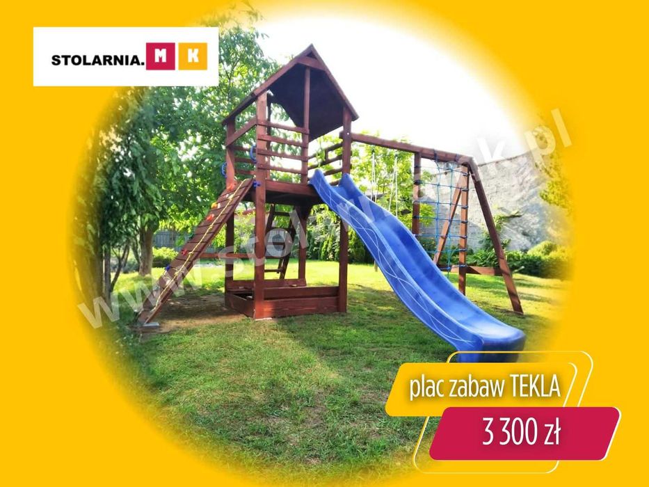 Szybki czas realizacji! Plac zabaw TEKLA!