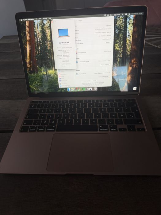 Macbook Air Intel i3, 2020 - rose gold