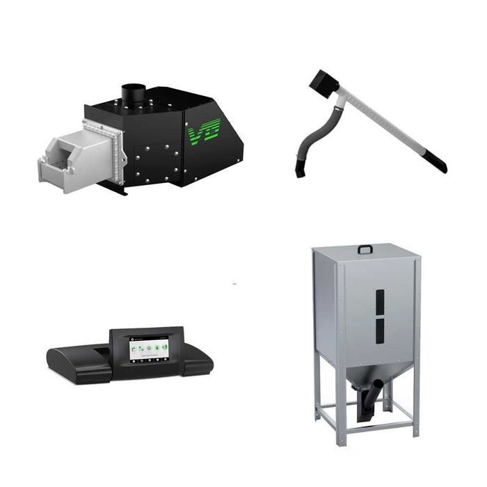 Zestaw palnika na pelet KOSTRZEWA Platinum BIO VG 16 +EcoMax 920 Touch