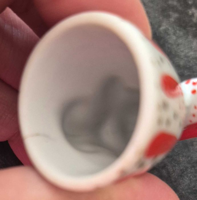 Kogut karafka porcelana LFZ