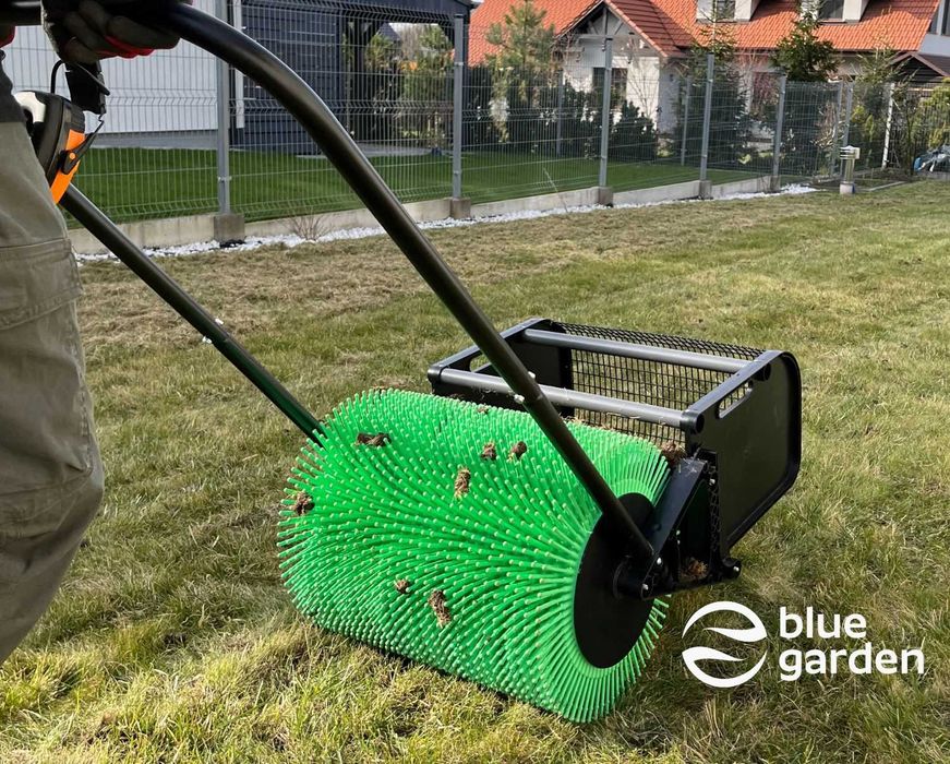 Zbieracz do wykorków po aeracji trawnika / zbieracz do orzechów