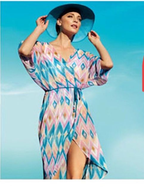 Damska tunika- narzutka plażowa Oriflame