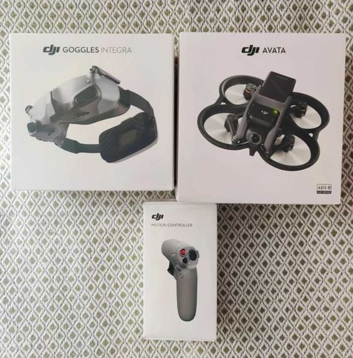 Dron DJI Avata + Kontroler DJI Motion Controller + Gogle DJI Goggles Integra