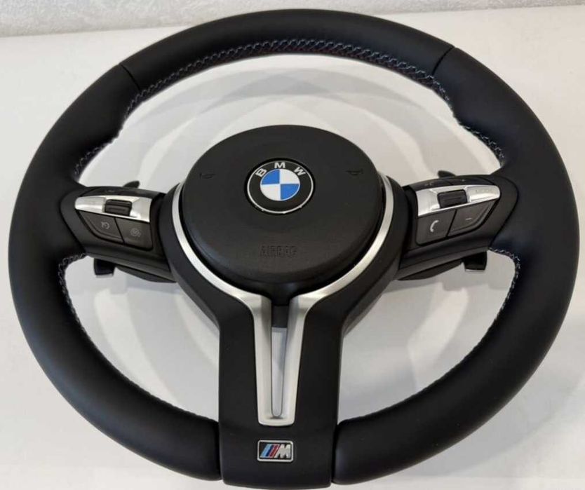‼️ M3 Style Кермо BMW Premium ‼️ Спортивний Руль зі Шкіри Nappa для БМВ F30 F31 F32 F33 F36 F20 F21 F10 F11 F25 F15