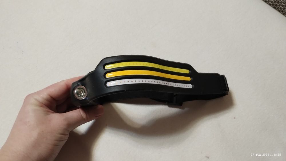 Акумуляторний ліхтар налобний з Type-C