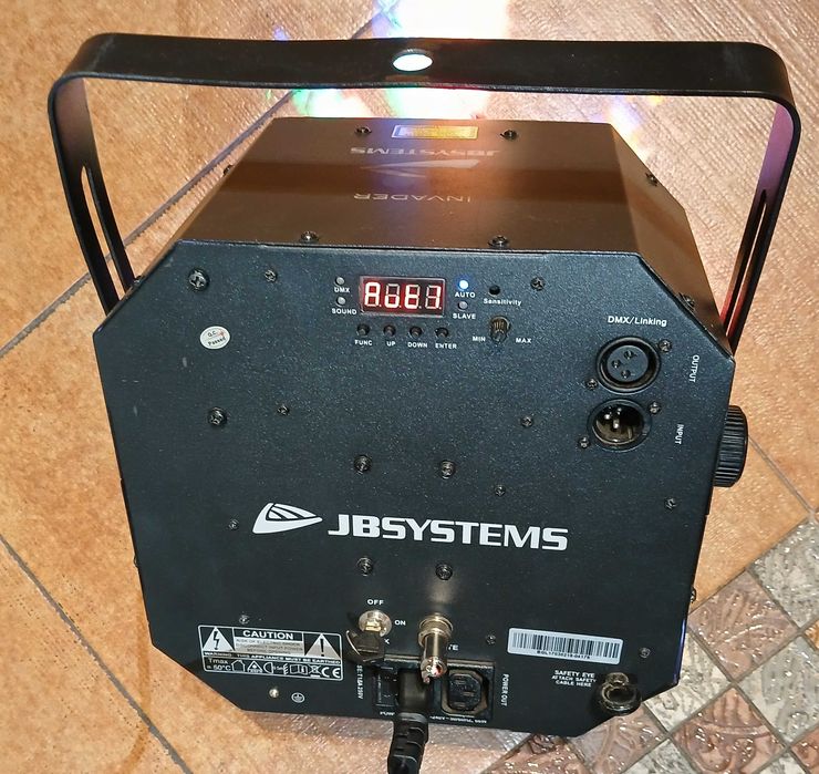 JB Systems Invader LED Laser Stroboskop