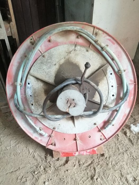 Turbina de atomizador agrícola