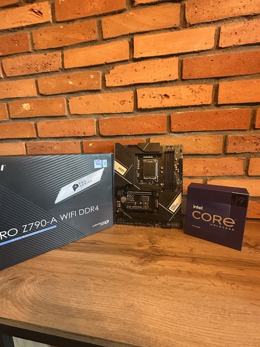 Plyta główna MSI PRO Z790 + Ramy G.skill 32Gb + procesor i9 13900k