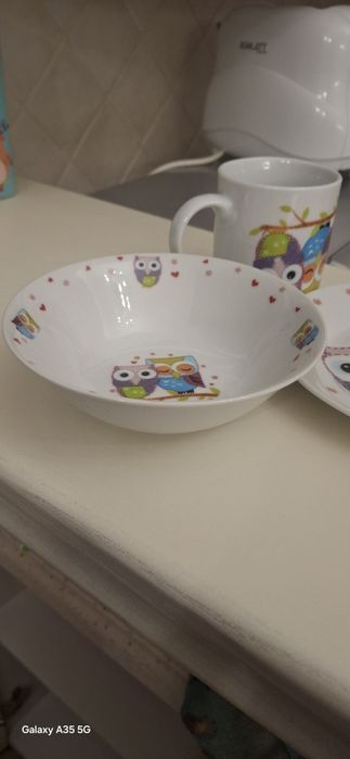 Milika набор красивой, детской посуды