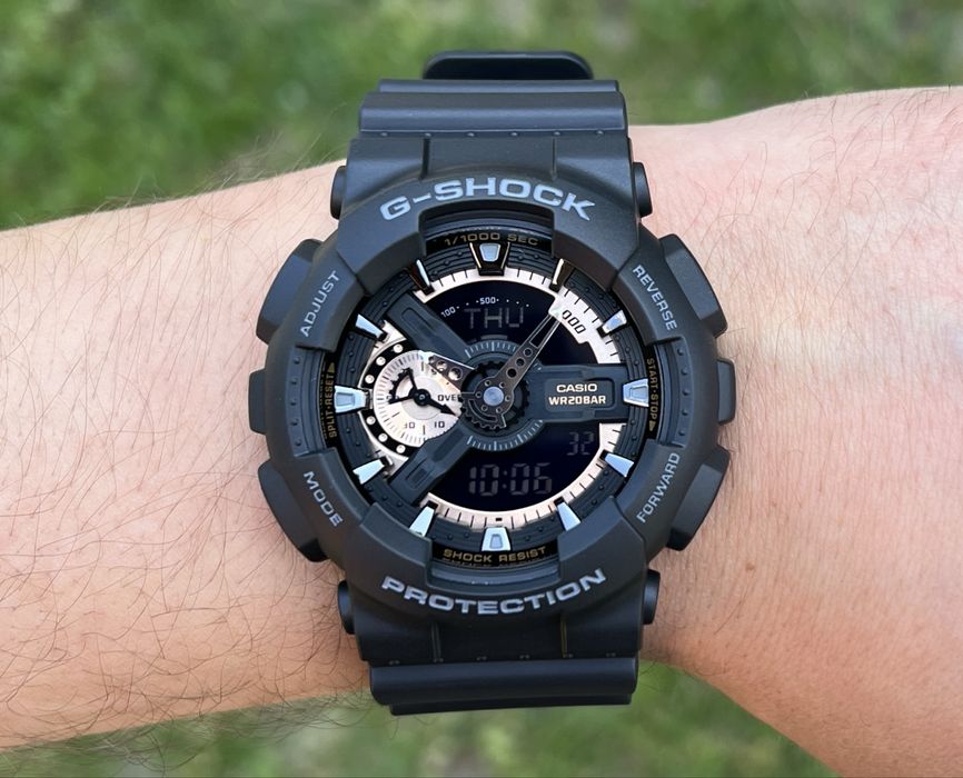 Годинник протиударний Casio G-Shock GA-110RG-1A новий оригінал