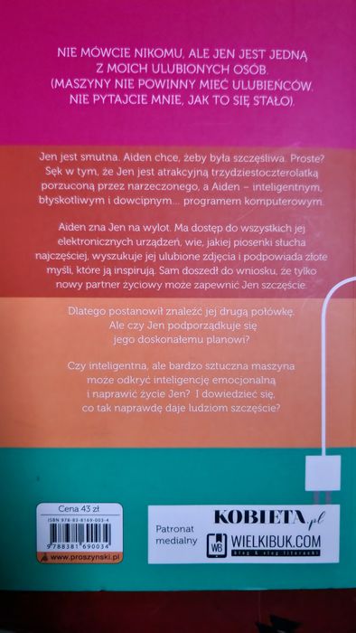 Ksiazka widoczna na zdjeciu "Własciwy wybór"