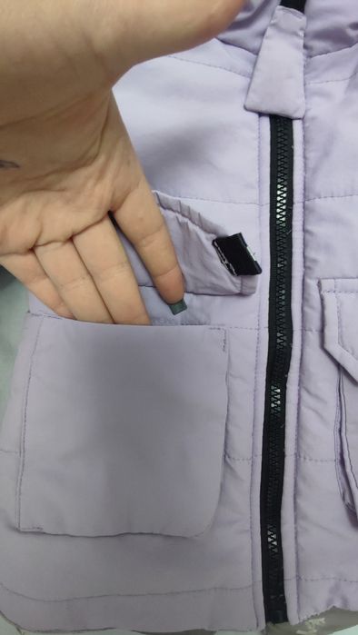 Двостороння куртка для дівчинки