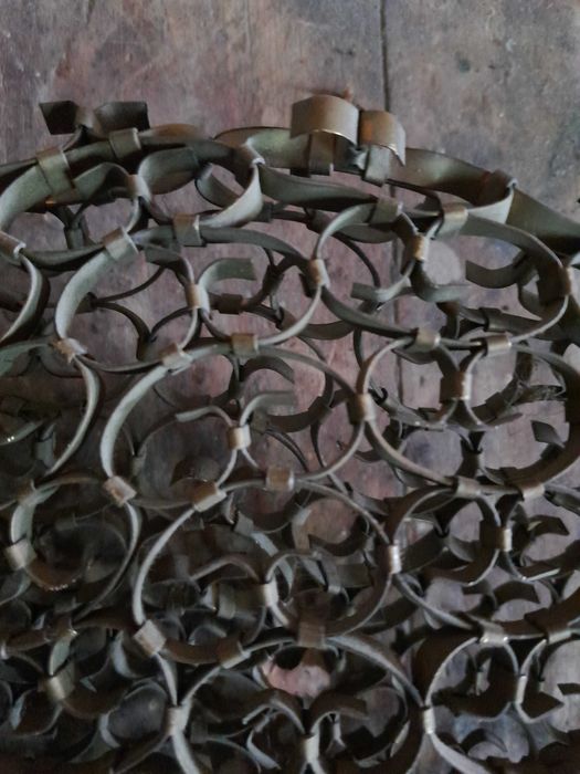 Torebka, siatka mosiężna ręczna robota