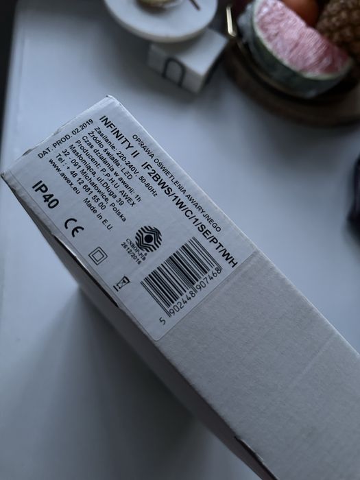 Oprawa oświetlenia awaryjnego