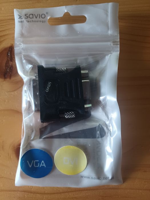Nowa Przejściówka adapter dvi - vga / D-Sub
