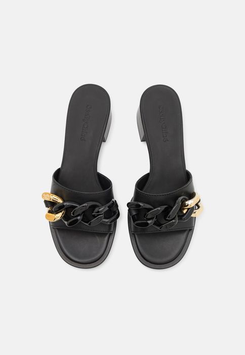 See By Chloe 36 Buty Damskie Klapki Mule Czarne Skórzane Monyca T390