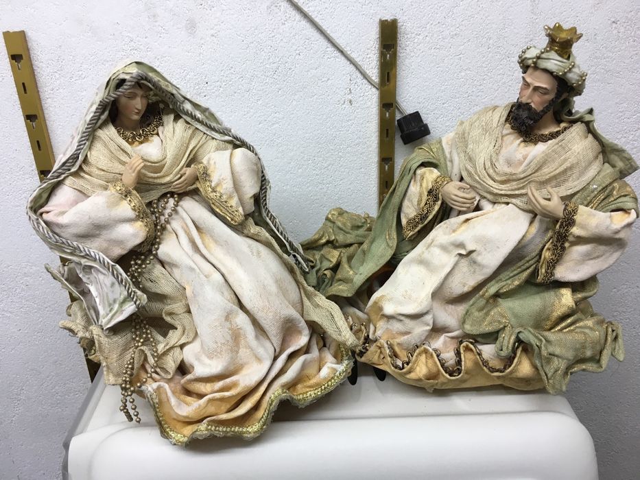 Presépio, figuras lindissimas, em excelente condição.