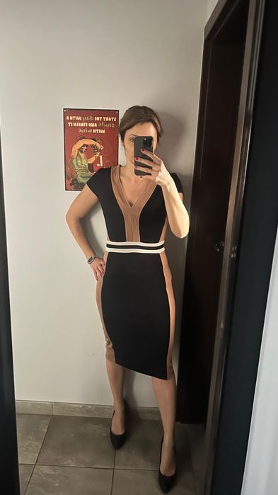 Sukienka biurowa H&M, rozmiar L