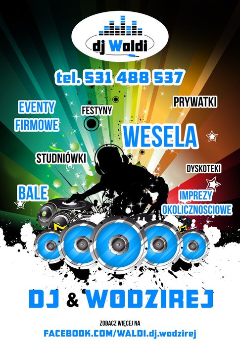 DJ/Wodzirej na wesela i inne imprezy!!!