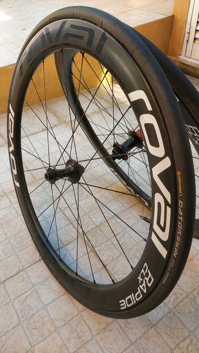 Rodas Carbono Roval CLX 50 Rapide Disc