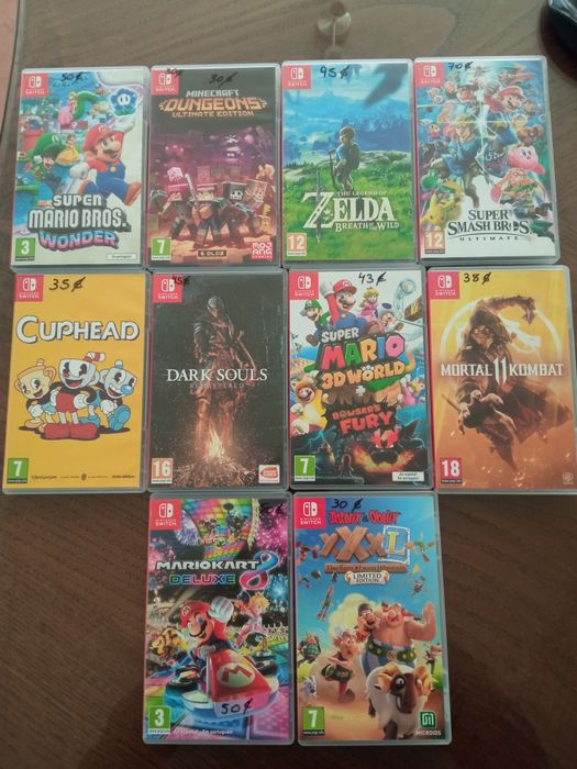 Jogos Nintendo switch