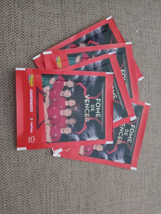Cromos de futebol seleção nacional Continente 2022 - 18 conjuntos