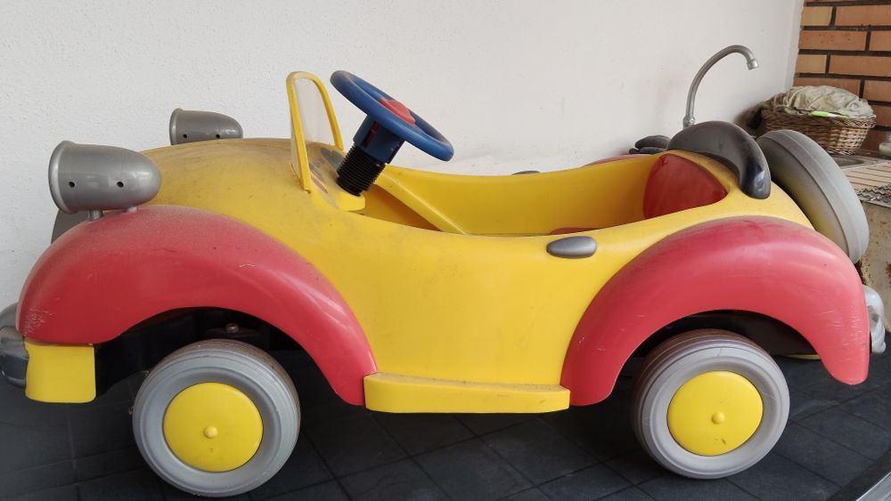 Carro do Noddy,  em plástico