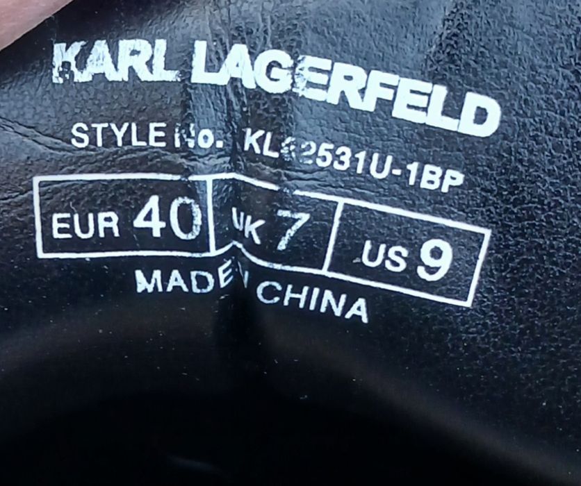 Кросівки Karl Lagerfeld оригінал