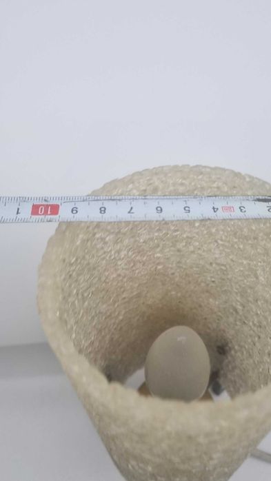 Lampka stołowa Space Age Rakieta design PRL lata 70 Czechosłowacja