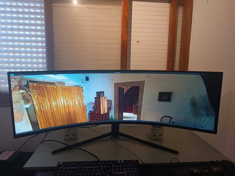 Monitor Samsung S49AG950NU Odyssey NEO - AVARIADO!